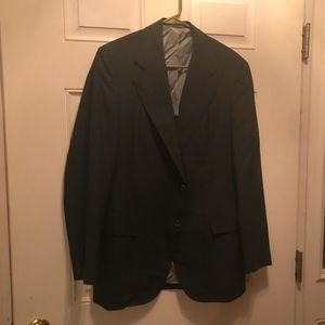 H Freeman and Son Custom Tailored Navy Blazer